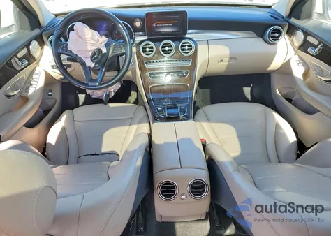 2015 Mercedes-Benz C 300 from USA, damaged, VIN 55SWF4JBXFU053653